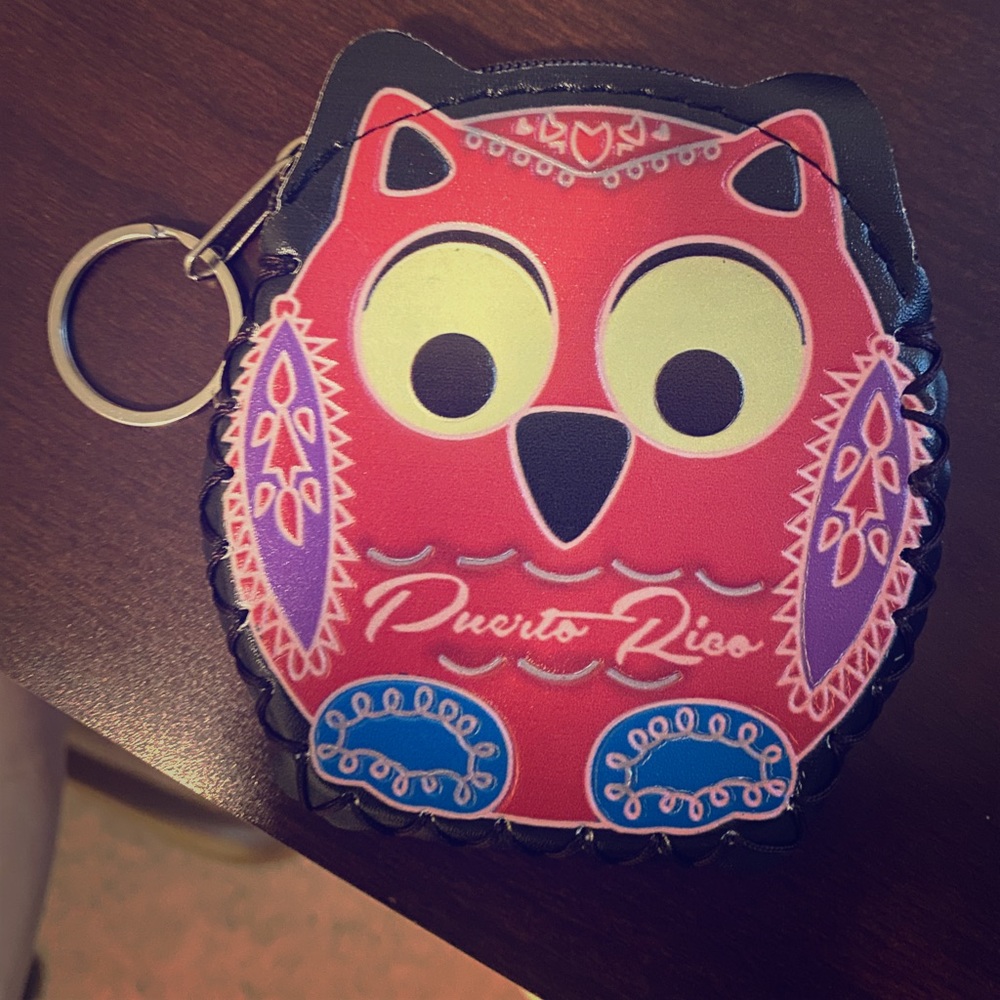 Puerto Rico Owl Coin Purse